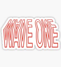 Pegatina Wave One