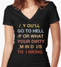 Radiohead - Nude Women's Fitted V-Neck T-Shirt