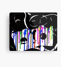 Vibrant Destruction Metal Print