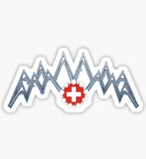 Swiss Alps Sticker