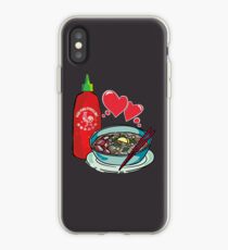 Pho & Sriracha Love iPhone Case