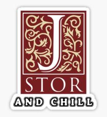 jstor and chill Sticker