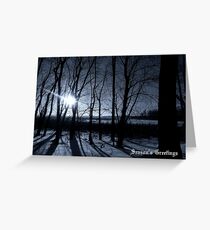 Star Season's Greetings Greeting Card