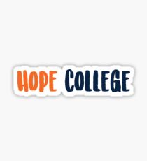 Hope College Sticker