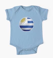 Uruguay - Uruguayan Flag - Football or Soccer 2 One Piece - Short Sleeve