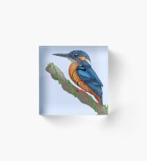 Kingfisher Acrylic Block