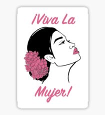 Pegatina Viva La Mujer