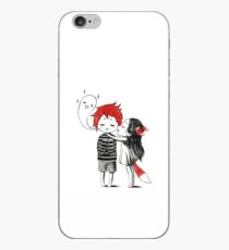 Boy and a fox iPhone Case
