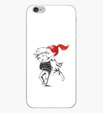 Girl and a boy iPhone Case
