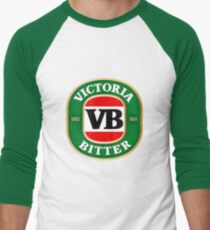 Victoria Bitter Beer Men's Baseball ¾ T-Shirt