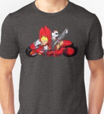 Calvin and Hobbes Akira Anime Unisex T-Shirt