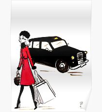 Póster Ir de compras en Regent Street