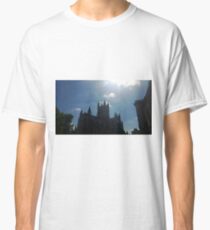 Bath Abbey - Silhouette and Sun Classic T-Shirt