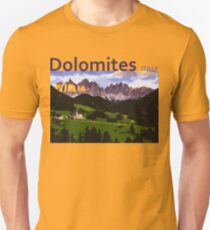 Dolomites Italy - Iconic Places Unisex T-Shirt