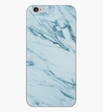 Vinilo o funda para iPhone Alberta Verde - mármol azul