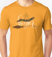 White 'I'm A Keeper' Pun - Yellow Unisex T-Shirt