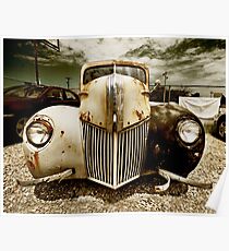 Abandoned 1940 Ford Pickup Poster
