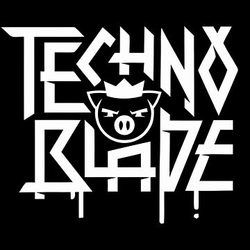 Technoblade Merch Techno Blade Logo Poster for Sale by SamibShop