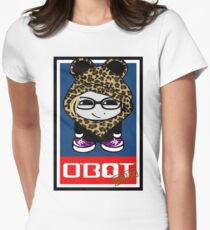 Kimdolion O'bot Toy Robot 2.0 Women's Fitted T-Shirt