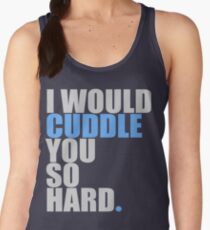cuddle (blue) Women's Tank Top