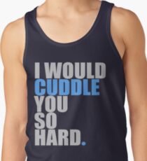 cuddle (blue) Tank Top
