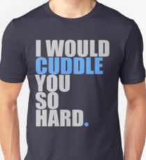 cuddle (blue) Unisex T-Shirt