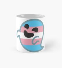 Trans Pride Android Ghost Emoji Classic Mug