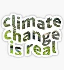 Global Warming Climate Change Protest Awareness Sticker