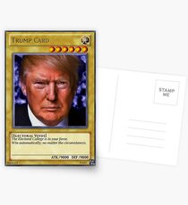 YuGiOh! Donald Trump Card Postcards