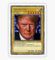 YuGiOh! Donald Trump Card Sticker