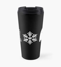 Taza de viaje Papel Nieve Un Fantasma