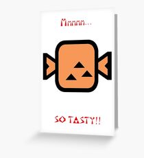 Monster Hunter- So tasty! Greeting Card