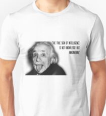 Einstein and imagination Unisex T-Shirt