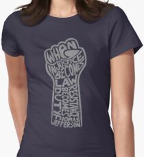 Camiseta entallada Cuando la injusticia se convierte en ley ...