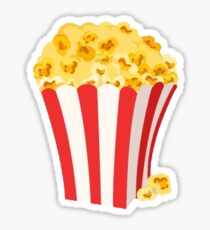 Popcorn: Stickers | Redbubble