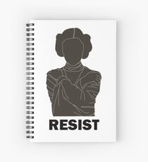 Princess Leia - Resist Spiral Notebook