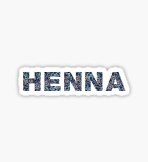 Calm Henna Sticker