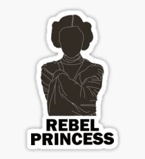 Princess Leia - Rebel Princess Sticker
