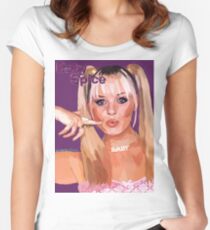 Emma Bunton - Baby Spice Women's Fitted Scoop T-Shirt