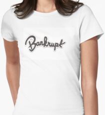 Bankrupt Garage Women's Fitted T-Shirt