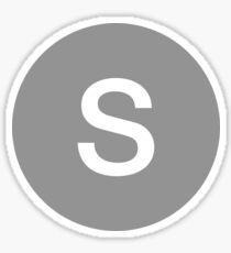 S Train Official Logo Sticker