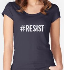 #RESIST Women's Fitted Scoop T-Shirt