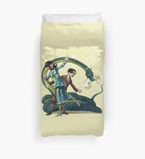 A Series Of Unfortunate Events Reptiles Duvet Cover