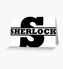 Sherlock Greeting Card