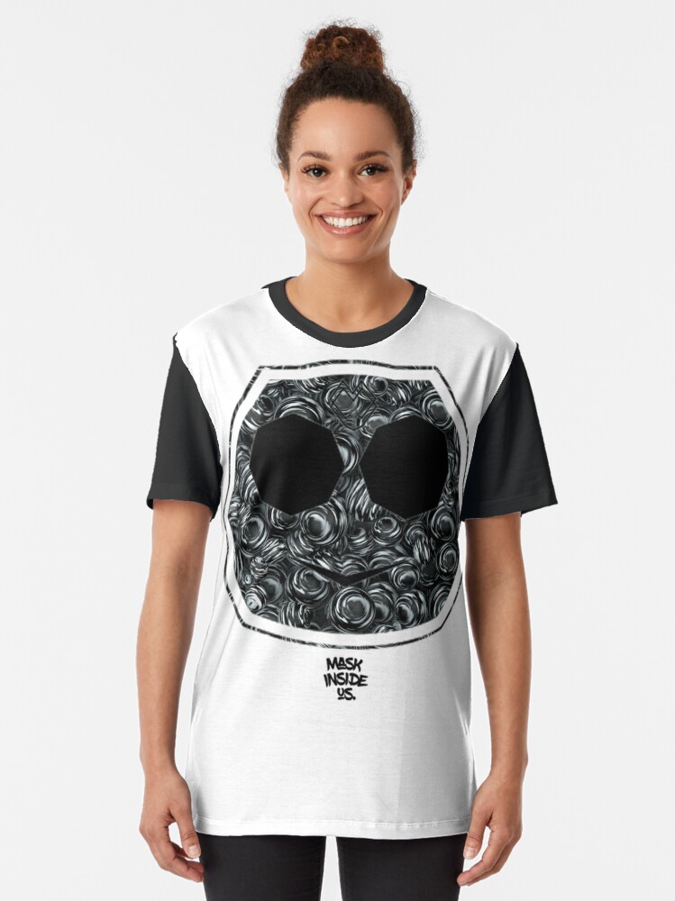 Alternate view of minus msx Graphic T-Shirt