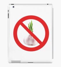 Not stinks of garlic. iPad Case/Skin