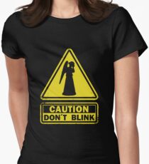 Don't Blink Women's Fitted T-Shirt