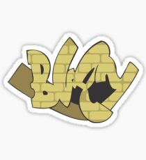 Cool Street Art Graffiti Sticker