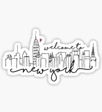Welcome to New York Sticker