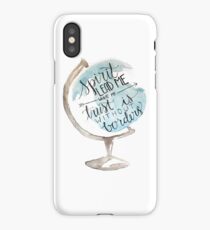 Christian quote, Hillsong, Globe iPhone Case/Skin